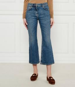 Джинсы женские Marella Sport клеш укороченные, синий