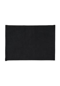 Чёрные простые коврики для ванной 15 Rhomtuft