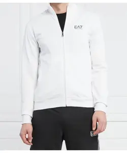 Толстовка Regular fit Ea7, белый