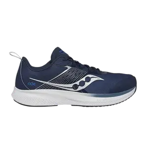 Кроссовки Saucony Ride KDZ Big Kid 'Navy Silver', синий