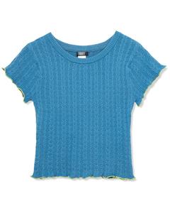 Футболка Truce Contrast Lettuce Edge, синий