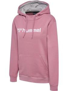 Hummel Спортивная футболка "Hmlmover Cotton Hoodie Woman" фиолетового цвета