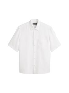 Рубашка с короткими рукавами, обычного размера, белого цвета. Marc O'Polo