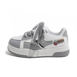 Противоскользящие амортизирующие низкие детские кроссовки для скейтбординга Babaya, серый