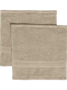 Redbest  Набор из 2 махровых мыльных полотенец Chicago, цвет тауп
