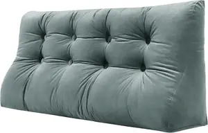 Подушка для чтения, бархатная подушка для изголовья, подушка для чтения, клиновидная подушка, подушка для спины, подушка для отдыха, декоративная подушка PillowPalette