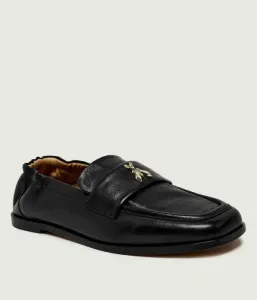 Лоферы di pelle Patrizia Pepe, черный