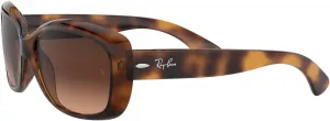 Женские солнцезащитные очки Ray-Ban RB4101 Jackie Ohh Butterfly, Havana/Pink Gradient Brown