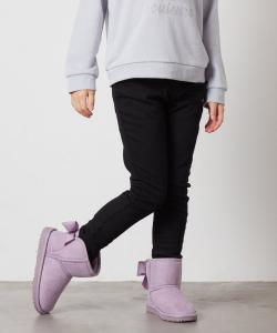 Узкие брюки из эластичной ткани на флисовой подкладке Avv, цвет Black