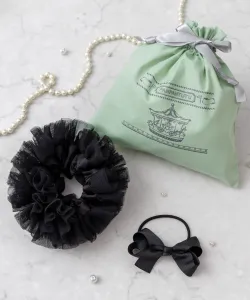 Подарочная тюлевая лента для конфет Panpantutu, цвет Noir Black