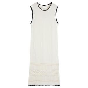 ELLE Женское платье без рукавов Ecru