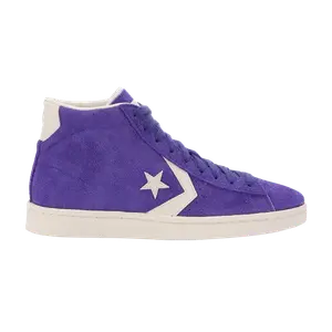 Кроссовки Converse Pro Leather 76 Mid Suede 'Candy Grape', фиолетовый