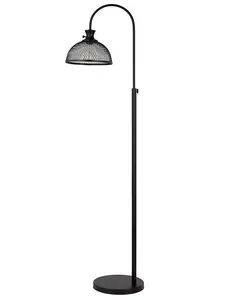 48 Металлический напольный светильник высотой 61 дюйм Cal Lighting, black