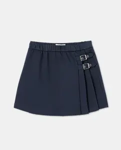 Школьная юбка для девочки из рибаны Kids El Corte Inglés, темно-синий