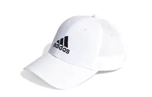 Adidas Бейсболка из переработанного полиэстера унисекс белая, White