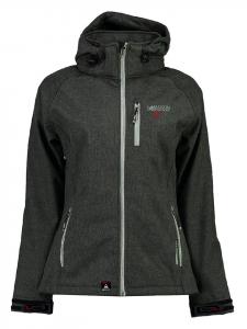 Куртка софтшелл Тиламай антрацитового цвета Maison Montaigne