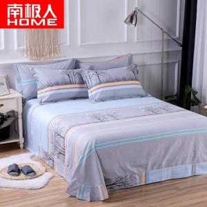 Antarctic Комплект постельного белья из 4 предметов (простыня 120 см, пододеяльник 160х210 см), хлопок, цвет Clouds are light and the wind is gentle