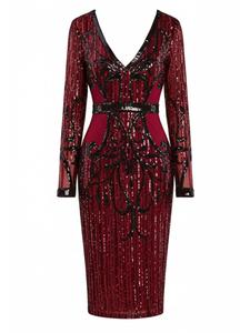 Платье GODDIVA, темно-красный