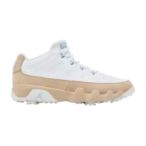 Бутсы Air Jordan Air Jordan 9 Low Golf 'White Linen', белый