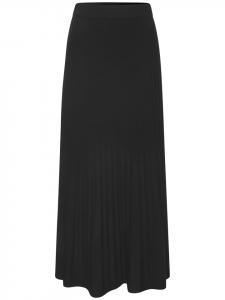 Черная трикотажная юбка LASCANA