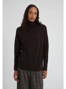 Водолазка большого размера в цвете кофе Style Republic