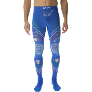 Мужские термотайтсы Natyon 30 Italy UYN, синий/зеленый