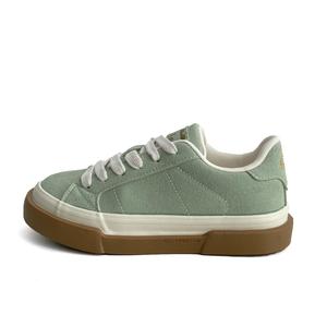 City camel Дышащие женские скейтерские кеды низкие светло-зеленые, цвет Light Green