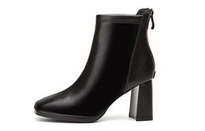 Женские ботильоны DAPHNE на высоком каблуке, черный