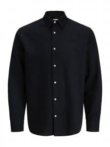 Jack & Jones Junior Рубашка на пуговицах 'JJEBreeze' Regular fit черная