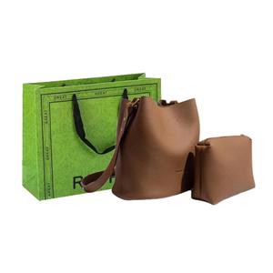 RUIPAI Почтальонка женская через плечо черная кофейная коричневая хаки, Khaki