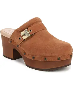 Оригинальные женские туфли Joy Platform Clogs Dr. Scholl's, коричневый