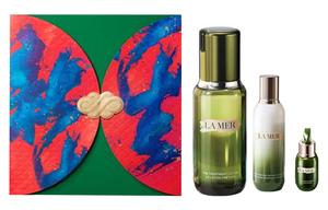 HAILANZHIMI Новогодний лимитированный набор эссенции, воды и сыворотки для ухода за кожей: восстанавливающий набор 15 мл + 125 мл + 150 мл La Mer, concentrated repairing serums 15ml+repairing essence lotion 125ml+repairing essence water 150ml