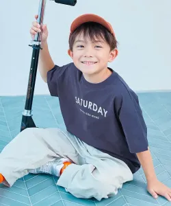 Легко моющаяся, устойчивая к пятнам футболка с коротким рукавом и крупным силуэтом с изображением лаборатории дьявола (модель 26SS) Devirock, цвет 001-Logo-S Navy