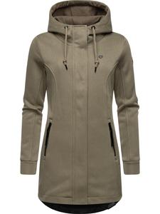 Толстовка с капюшоном на молнии Ragwear Zip-Up Hoodie Letti, цвет umbra