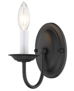 Настенный светильник Home Basics Livex, черный