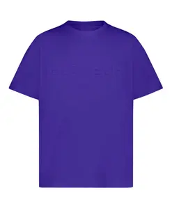 Футболка с фиолетовым рельефным логотипом FlãNeur, фиолетовый