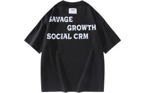 Футболка унисекс SCRM, серая (в комплекте черная кукольная сумка-кроссбоди)