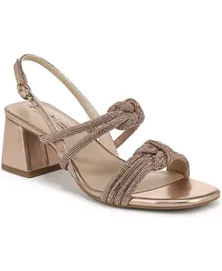 Женские босоножки Celeste на квадратной платформе с открытым носком и угловатым каблуком LifeStride, золотой