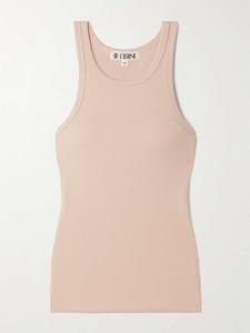 Майка из эластичного джерси в рубчик Éterne, розовый