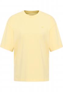 MUSTANG Футболка 'Style Welby' в светло-желтом цвете