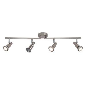 Светодиодный потолочный светильник Brilliant Ryan 4-flammig, серебристый металл, хромированный