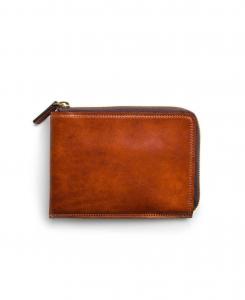 Мужской кошелек Dolce Zip Passport Euro Wallet - RFID Bosca, Amber