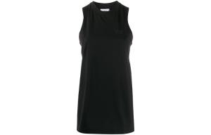 Y-3 Женская майка черного цвета