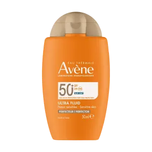 Ультражидкий солнцезащитный крем для лица spf50+, 50 мл Avène