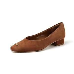 AIQINISHA Коричневые женские туфли-лодочки, цвет Brown