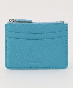 Чехол для карт с карманом на молнии Mono Comme Ca, цвет Turquoise
