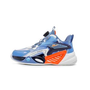 Низкие детские беговые кроссовки Kids' WARRIOR, синий/белый