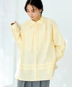 Блузка-туника с оборками из выстиранного хлопка Coen, цвет Cream