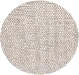 Ковер SAFAVIEH, 183 x 183 см, Vermont Collection, Silver & Ivory, ручной работы из шерсти, идеально для гостиной, столовой, спальни (VRM851G)