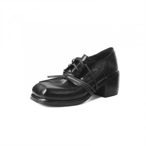 Повседневные туфли 6 см женские AIQINISHA, Black